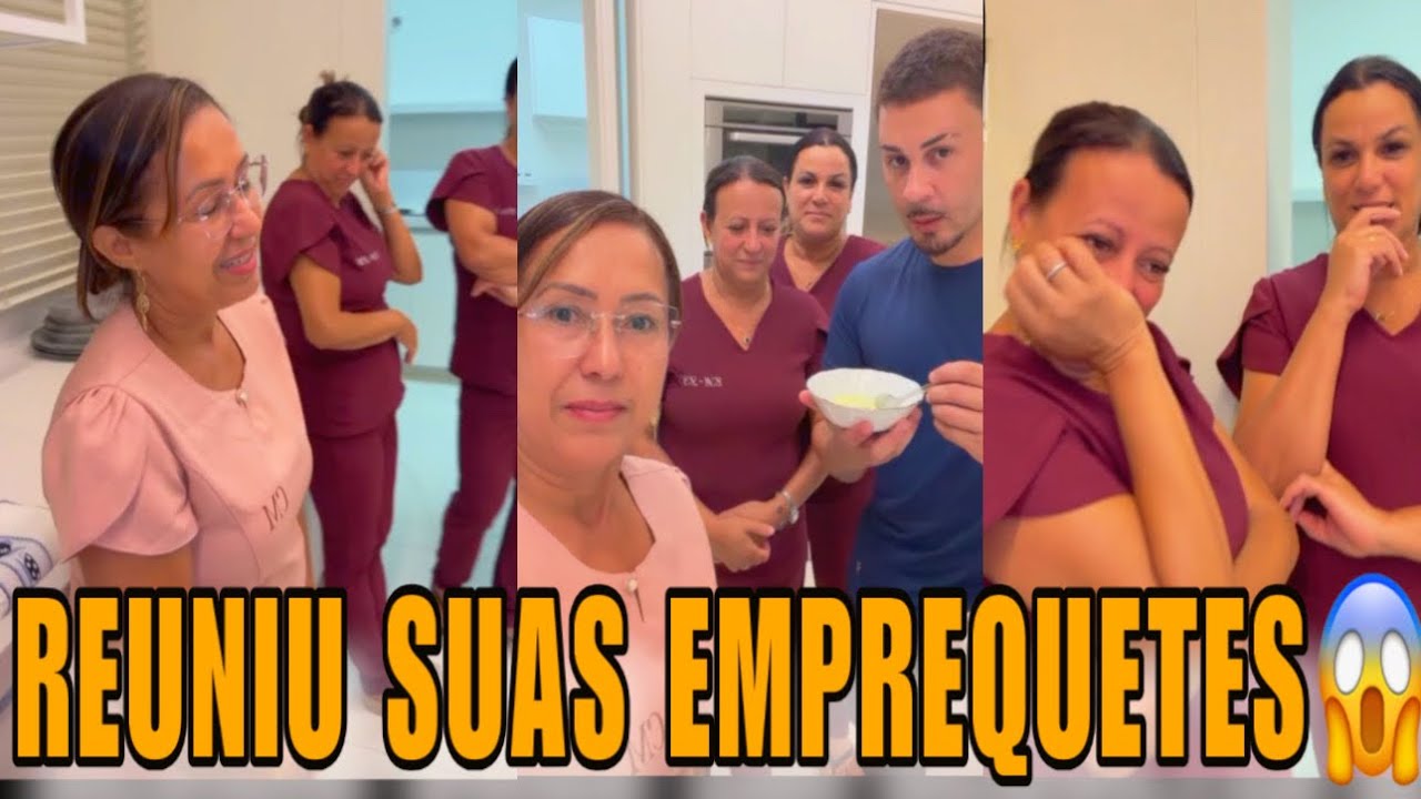 CARLINHOS MAIA TEVE QUE REUNIR SUAS FUNCIONÁRIAS PRA CONTAR O QUE ACONTECEU COM ELE 😱😱