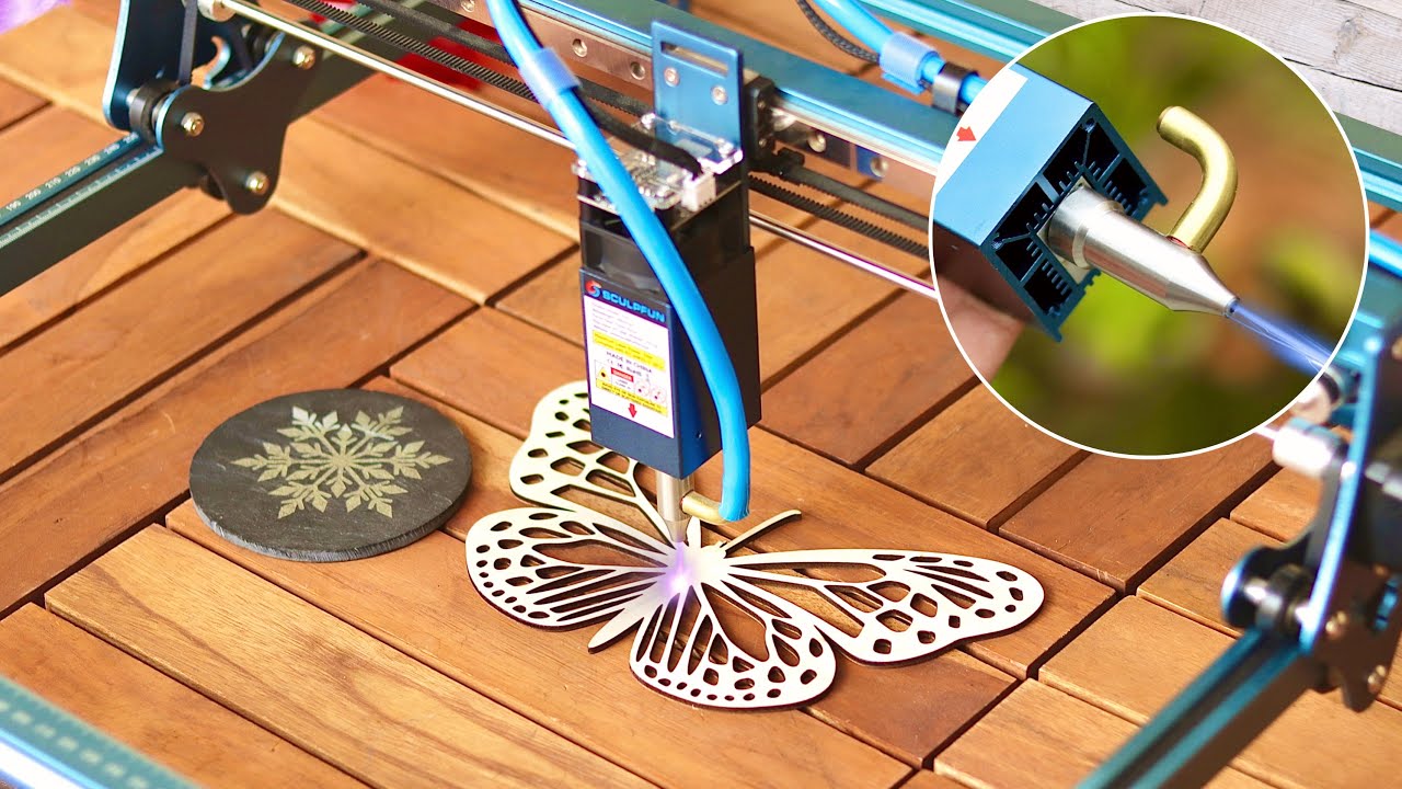 A Powerful Laser Engraver for DIY Projects