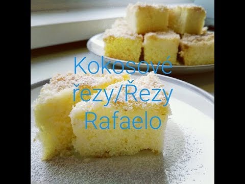 🌴KOKOSOVÉ ŘEZY/ŘEZY RAFAELO | PEČU NA MÁSLO! | CZ/SK HD recipe