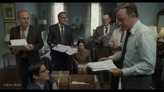 Ben Bagdikian all scenes - The Post (2017) PART 2