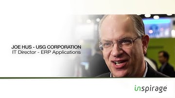 Joe Hus of USG Corporation on Oracle VCP Success with Inspirage
