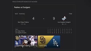 9/04/2022 MLB Showdown Lineup Draft Kings 3rd place 5k winner Dodgers Vs Padres by Mopar4Life 15 views 1 year ago 18 seconds