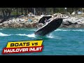 THROTTLE CONTROL OR ROOKIE?! | Boats vs Haulover Inlet