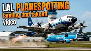 Lakeland Airport Planespotting Plane Landing And Takeoff Video