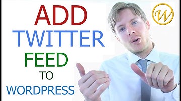 Add twitter feed to wordpress with widget plugin  - 2015