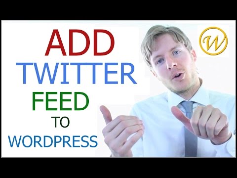 Add twitter feed to wordpress with widget plugin  - 2015