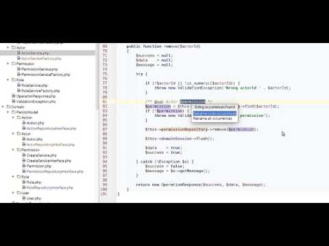 phpstorm rename bug report