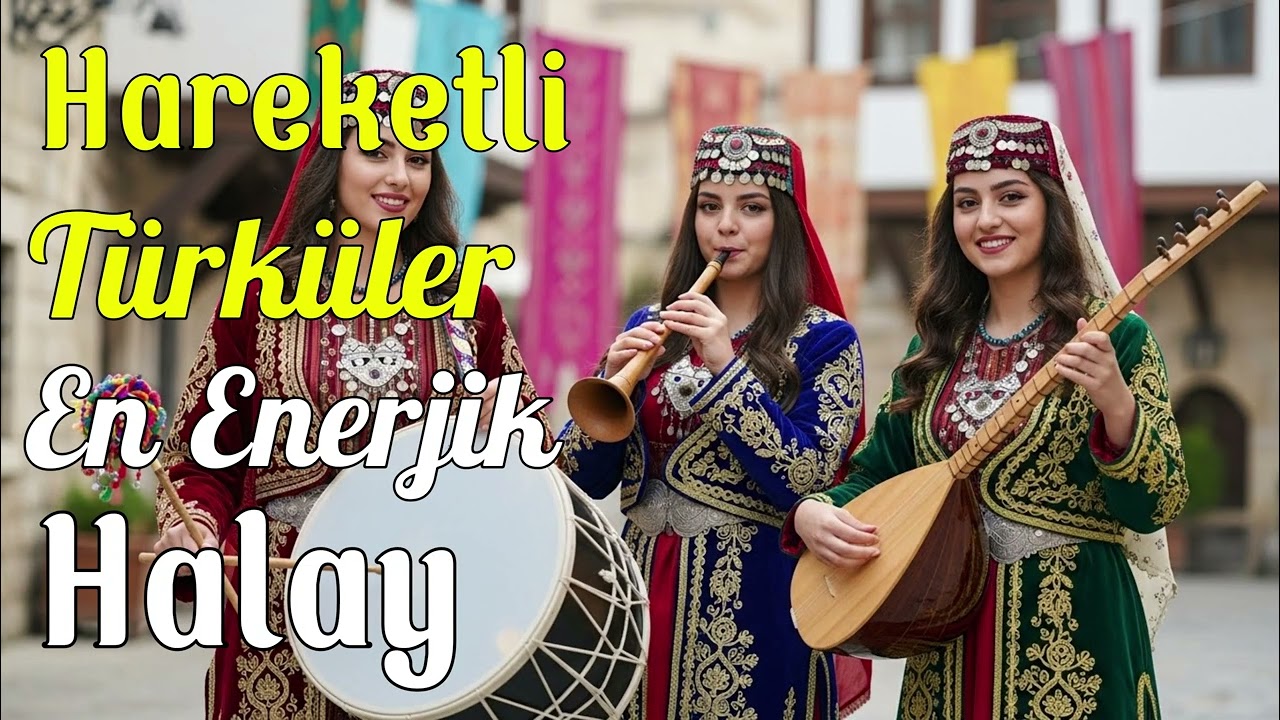 Hareketli Türküler | En Coşkulu Anadolu Türküleri | Kıpır Kıpır Türk Halk Müziği