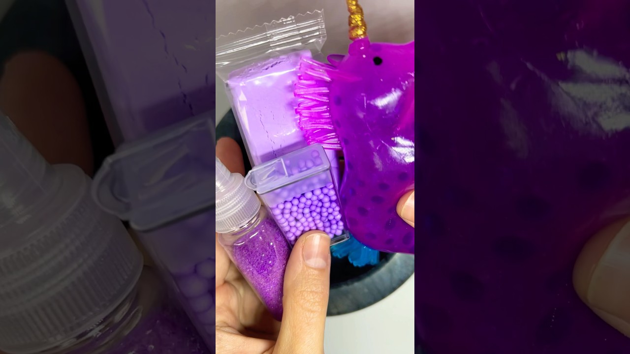 ASMR slime 💜 #slimeworld #slime #video #asmr #asmrvideo #asmrslime