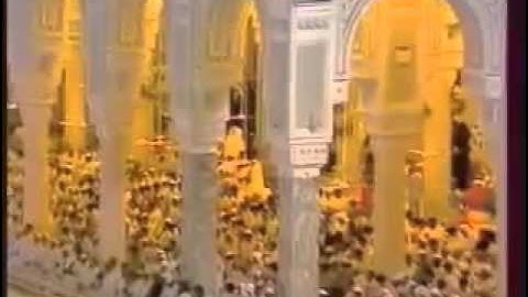 الشيخ علي جابر رحمه الله - سورة الحج من تراويح  1409 هـ