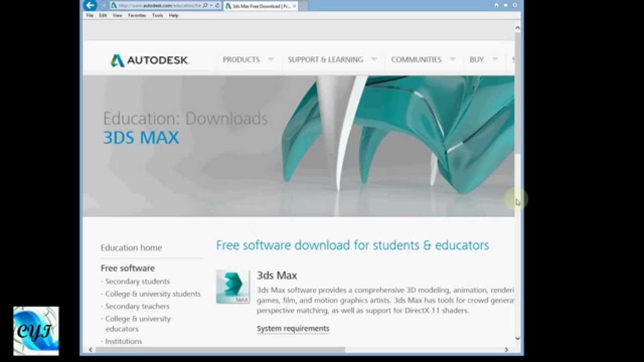 autodesk 3ds max 2015 requirements