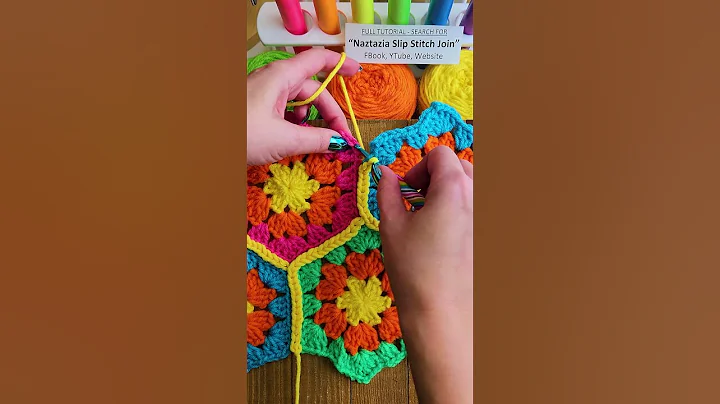 Crochet Granny Join Tutorial #shorts