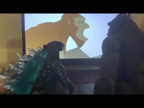Godzilla and Kong reacts to “Kong vs Tentacular and Red Ming (Turing Red)”