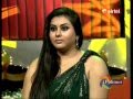 Namitha showing her huge clevage at tv show