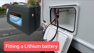 Caravan Lithium accu upgrade, geen permanente aanpassingen #lifepo4 #offgrid #caravan