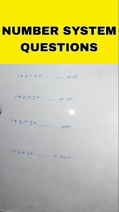How to solve number system question | #viral #shortvideo #youtube # ...