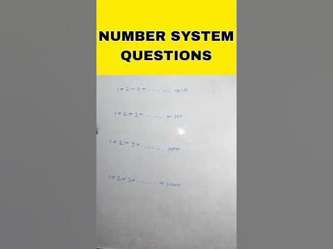 How to solve number system question | #viral #shortvideo #youtube # ...