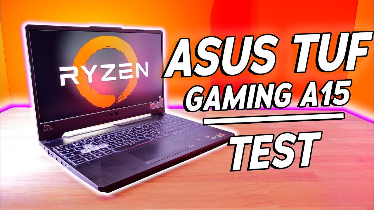 ASUS TUF A15  CHAUFFE MARCEL  TEST PC PORTABLE GAMER ASUS RYZEN 7 4800H GTX 1660 TI