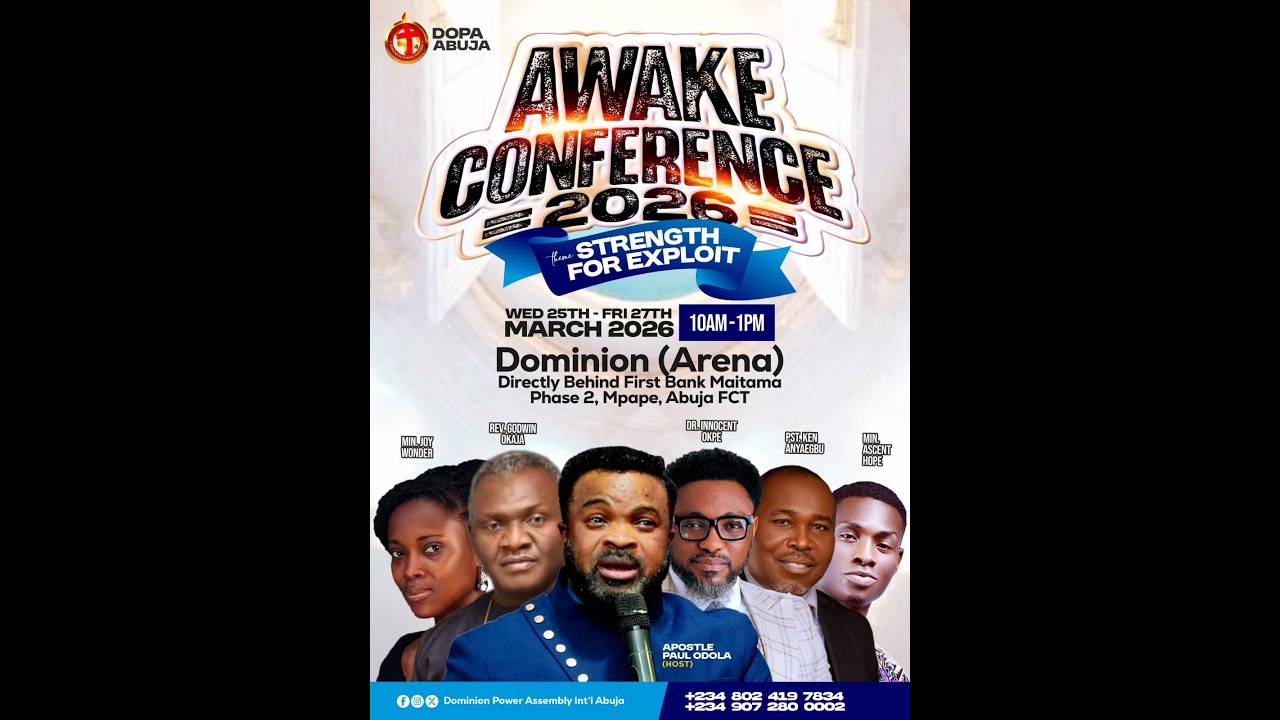 DOMINION CONFERENCE (DOCON) DAY 7| WITH APOSTLE PAUL ODOLA