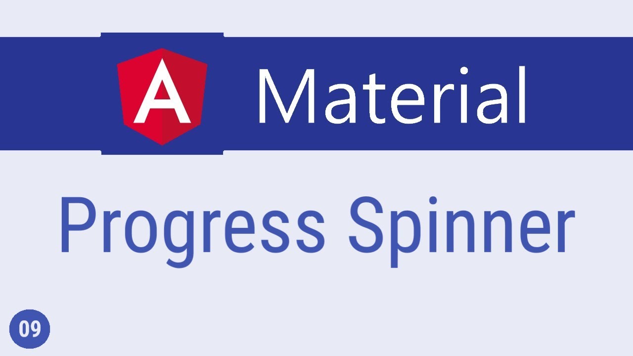 Angular Material Progress Spinner