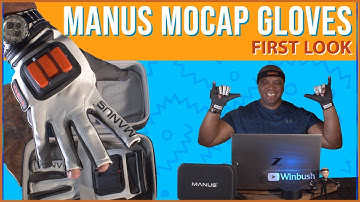 Manus Motion Capture Gloves Unboxing & First Look