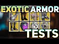 Exotic Armor Testing (Direct Changes & Buffs in Update 3.3.0) | Destiny 2 Season of the Lost