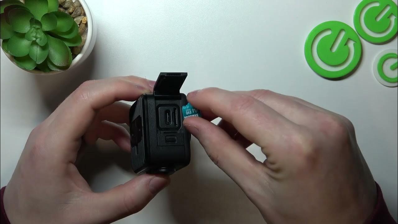 How to Insert SD Card on GoPro Hero 11 Black Mini? YouTube