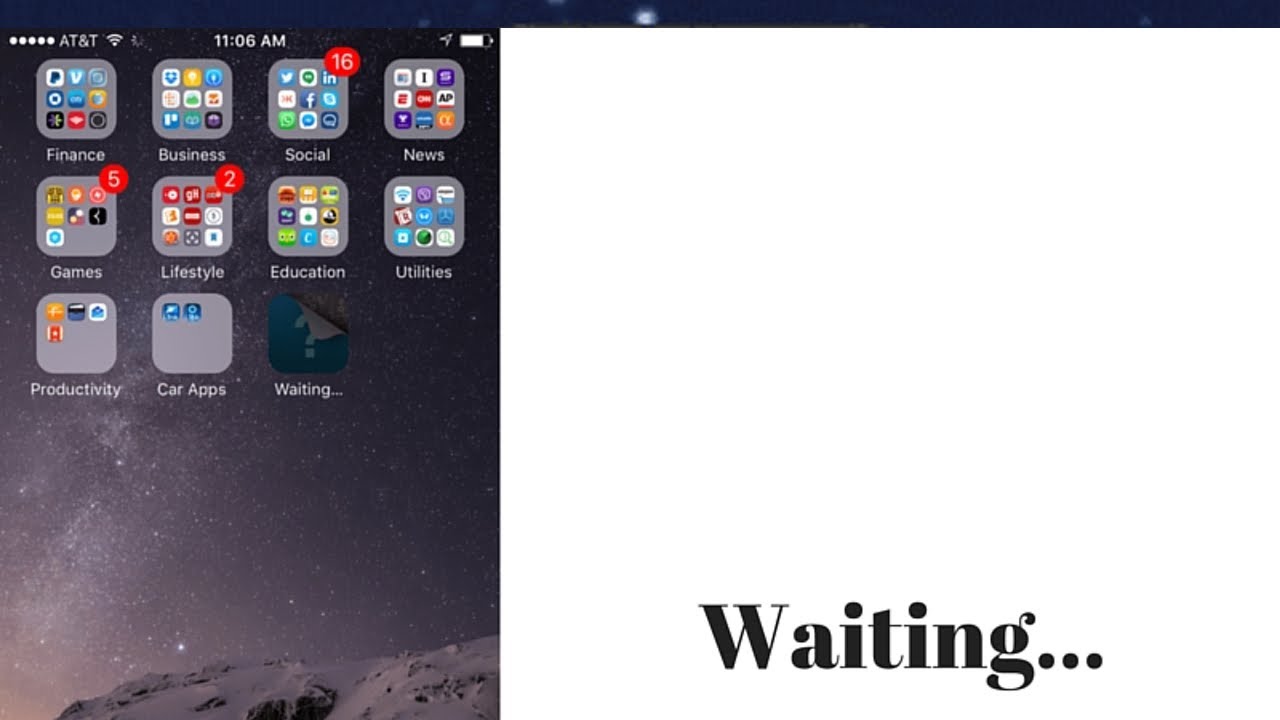 App Stuck On Waiting On IPhone YouTube App Stuck On Waiting On IPhone YouTube