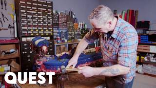 Can Craig Save This Disastrous Sixty Pound Sofa Wreck | Salvage Hunters The Restorers