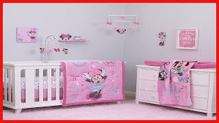 Great product -  Disney Baby Minnie Mouse All About Bows 4 Piece Nursery Crib Bedding Set, Pink, Aqu
