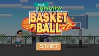 Infinite Basketball (Android and iOS Game 8 bit game scert Minecraft Easter egg) Part.1 or not screenshot 4