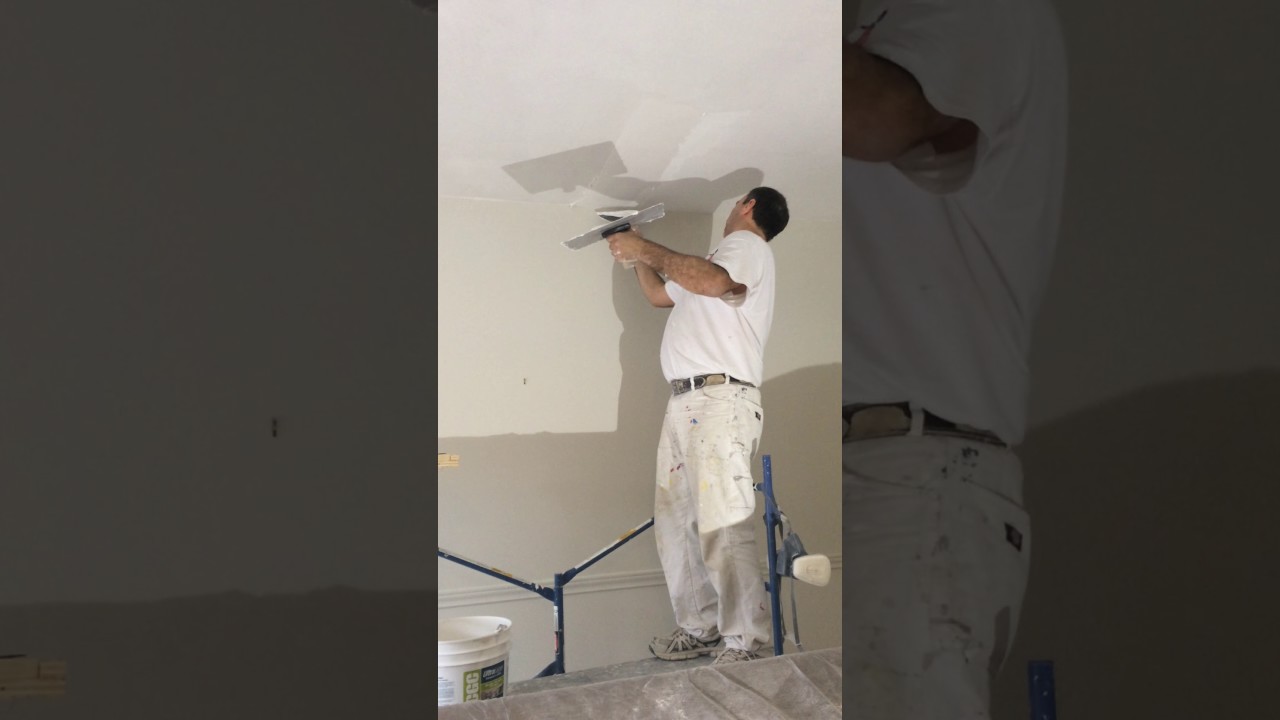 Smoothing Ceiling By Painting Etc