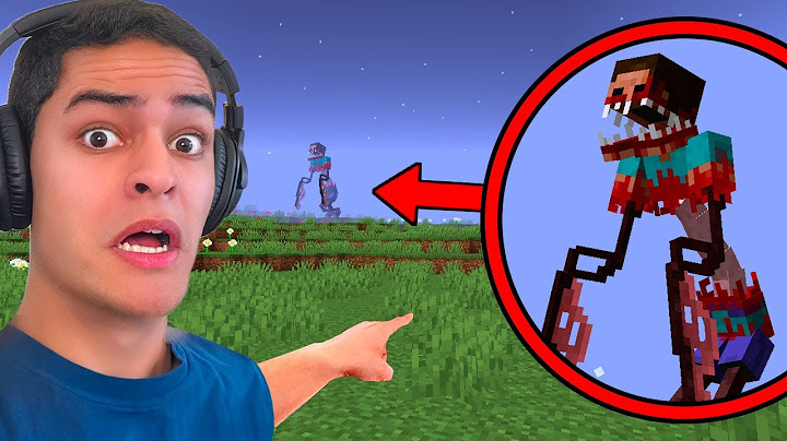 Entrei no mundo do steve corrompido e isso apareceu…