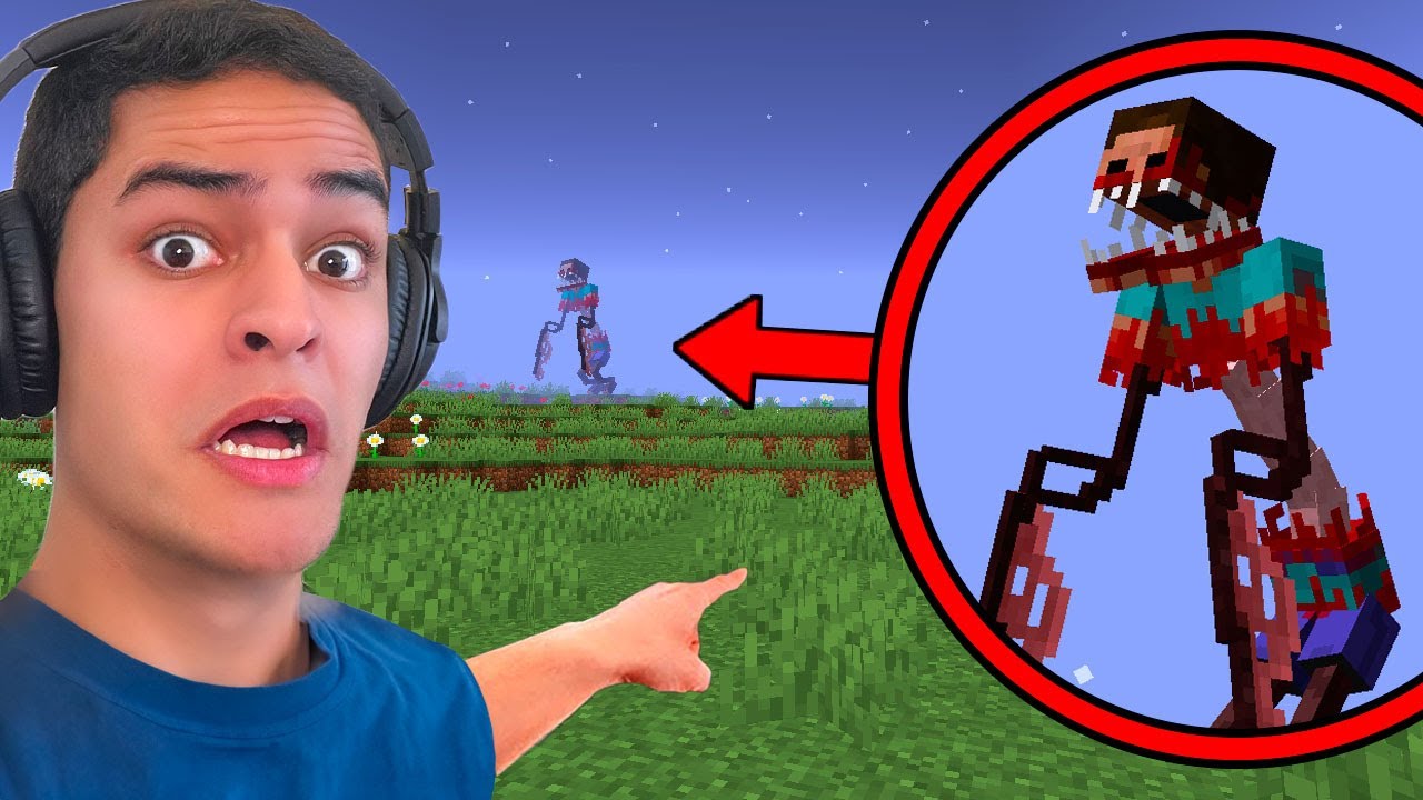 Entrei no mundo do steve corrompido e isso apareceu…