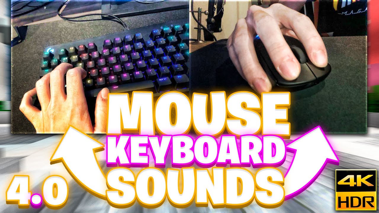 Mouse & Keyboard Sounds *4K 240 FPS* - SKYWARS en 4.0
