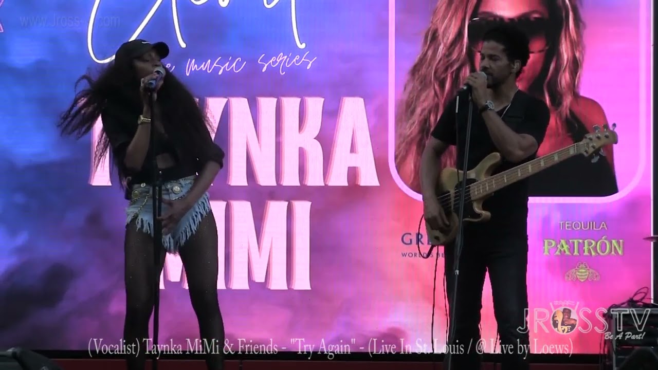 Смотреть «James Ross @ (Vocalist) Taynka MiMi & Friends - "Try Again" - www.Jross-tv.com (St. Louis)» на YouTube Смотреть «James Ross @ (Vocalist) Taynka MiMi & Friends - "Try Again" - www.Jross-tv.com (St. Louis)» на YouTube