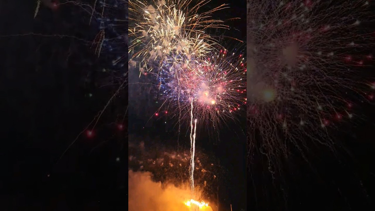 Fireworks 2023 at Six Flags Fiesta Texas #trending #pride #fireworks
