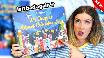 I Bought The $100 GRABIE Advent that SUCKED last year..