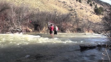 Biomark Installation of Pass-By antennas in Pine Creek