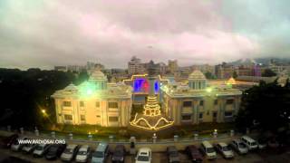 Time-lapse of Yajur Mandir - The Abode of Sri Sathya Sai baba