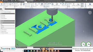 Inventor HSM Milling Text