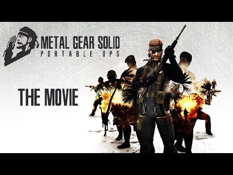 Metal Gear Solid Portable Ops Игрофильм (Русские субтитры)