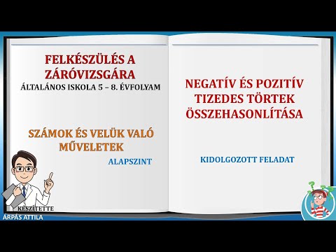 Videó: Mennyi a tizedes hely a tizedesben?