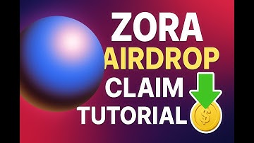Zora airdrop claim tutorial