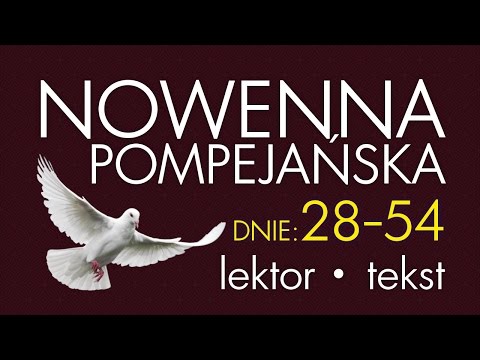 Nowenna Pompejańska - cz. DZIĘKCZYNNA | wersja SZYBSZA, z lektorem