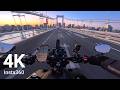 Bay Area City Ride in 4K | Shot on Insta360 X5 & Ace Pro 2 — 360° + POV Motorcycle Footage