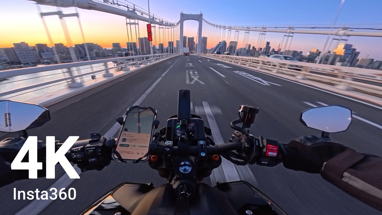 Bay Area City Ride in 4K | Shot on Insta360 X5 & Ace Pro 2 — 360° + POV Motorcycle Footage
