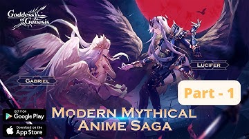 Goddess of Genesis S Best MMORPG 2022 gameplay walkthrough Part 1 (Android/iOS) #anime #mmorpg