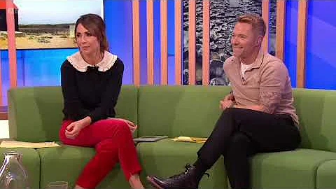Matilda the Musicals Alisha Weir and Andrea Riseborough on BBC The One Show