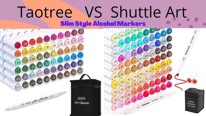Shuttle Art Alcohol Marker Review 